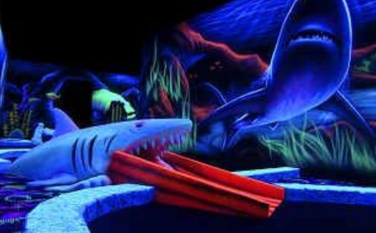 Shankz Black Light Miniature Golf 1